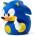 Numskull Designs Tubbz в кутия - Sonic "Sonic" Rubber Puss NS4779 (NS4779)
