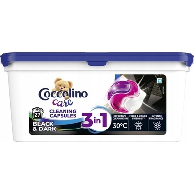 Coccolino 3v1 Care kapsule na pranie čiernych a tmavých tkanín 27 PD
