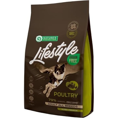 Nature's Protection Dog Dry LifeStyle GF Poultry 1,5 kg