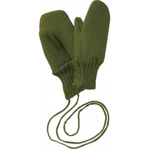 disana Детски ръкавици disana Kids' Boiled Wool Gloves - Olive - размер 2 (EU) (202-3097-1112)