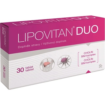 Herbacos Recordati HBF Lipovitan Duo 30 tabliet