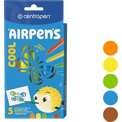 Centropen Air Pens 1500/5 Cool 5 barev