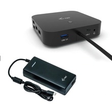 i-tec USB-C Dual Display Docking Station with Power Delivery 100 W + i-tec Universal Charger 112 W C31DUALDPDOCKPD100W