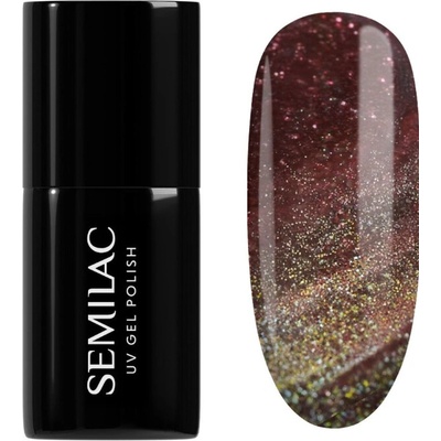 Semilac UV gelový lak 824 Digital Red, 7ml