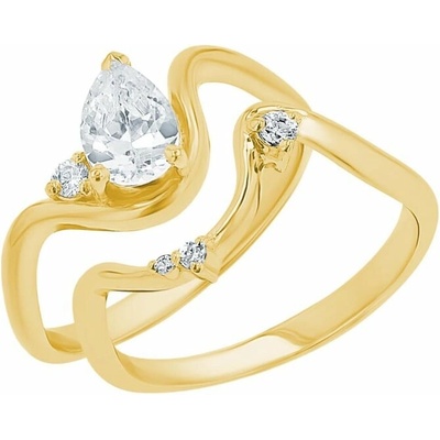 Eppi Romantický zásnubný set prsteňov s diamantmi Susan RE48923