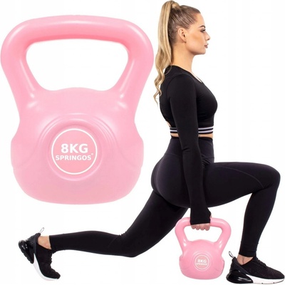 SPRINGOS ABS Kettlebell 8 kg – Zboží Dáma