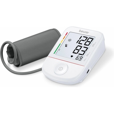 Beurer Апарат за кръвно Beurer BM 38, Индикатори за аритмия, Риск, Памет чрез приложение, USB-C, 22-42 см, Черен (BM 38)