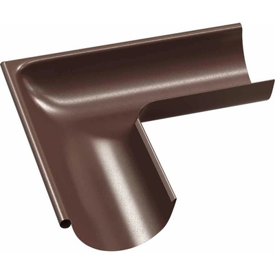 Bilka Vonkajší žľabový roh 125 mm RAL 8017 hnedá