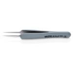 KNIPEX Прецизна пинсета с гумена дръжка esd 112 мм knipex 60047 (92 21 13 esd)