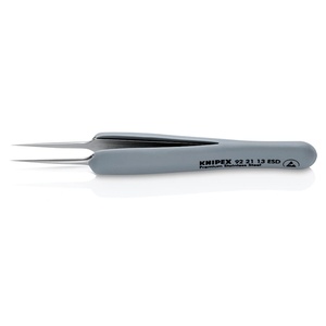 KNIPEX Прецизна пинсета с гумена дръжка esd 112 мм knipex 60047 (92 21 13 esd)