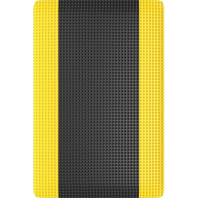 Notrax 782 Sky Trax Špičková ergonomická protiúnavová rohož čierna / žltá 91 cm x 200 cm