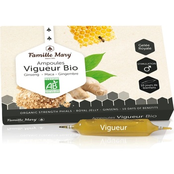 Famille Mary Женшен, мака, джинджифил + пчелно млечице 10 бр. ампули за пиене | Famille Mary (082910 FM)