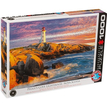 EUROGRAPHICS Пъзел Eurographics от 1000 части - Фарът на Peggy's Cove, Нова Скотия (60005437)