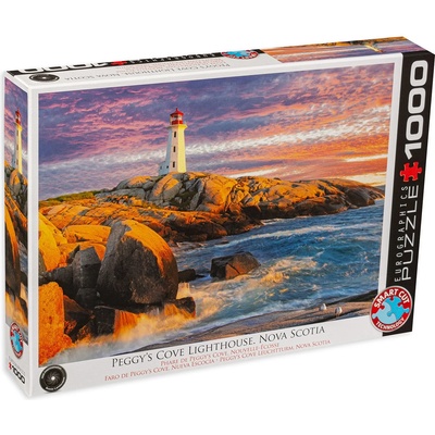EUROGRAPHICS Пъзел Eurographics от 1000 части - Фарът на Peggy's Cove, Нова Скотия (60005437)