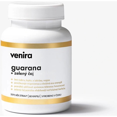 Venira guarana + zelený čaj 80 kapslí