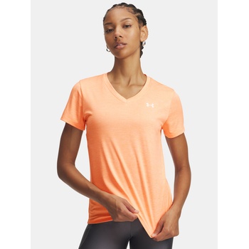 Under Armour Дамска тениска Under Armour Tech SSV- Twist Under Armour | Oranzhev | ЖЕНИ | XS