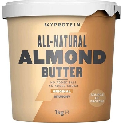MyProtein Mandlové máslo Jemný 1 kg