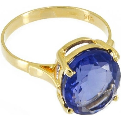 sZlato.cz 3363 Zlatý dámský prsten se syntetickým tanzanitem