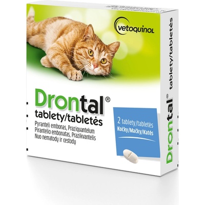 Bayer Drontal antiparazitikum pre mačky 2 tbl