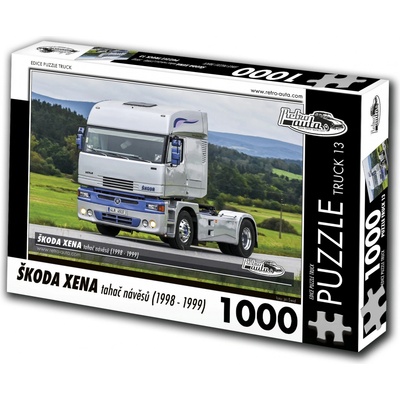 RETRO-AUTA TRUCK č.13 Škoda Xena ťahač návesov 1998-1999 1000 dielov