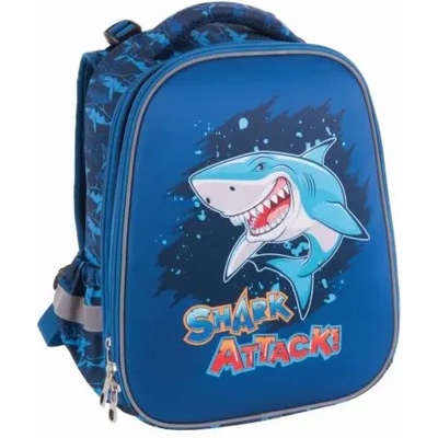 Ученическа раница PULSE Anatomic Cube Shark Attack