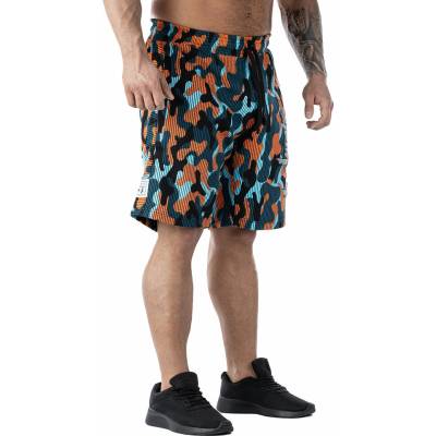 Legal Power šortky 6444-409 camo oranžová