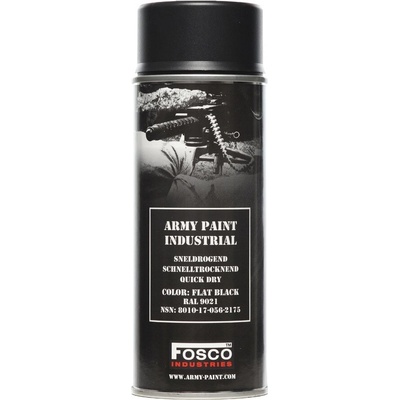 FOSCO Farba ARMY maskovacia v spreji 400 ml ČIERNA