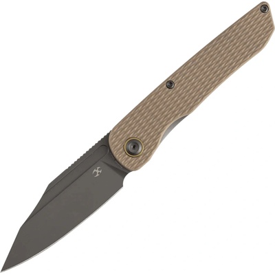 Kansept Nettle Gray TiCn Coated 154CM Light Sand G10 T1103A5