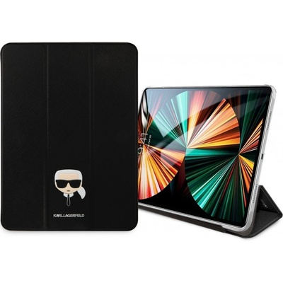 KLFC11OKHK Karl Lagerfeld Head Saffiano iPad 11 Black
