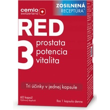 Cemio RED3® 60 kapsúl zosilnená receptúra 2024