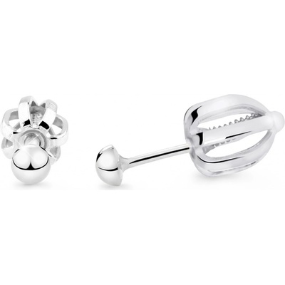 Cutie Jewellery Kôstkové náušnice z bieleho zlata Z5003-30-X-2