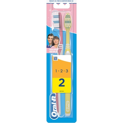 Oral-B Четка за зъби Delicate White, 2 броя