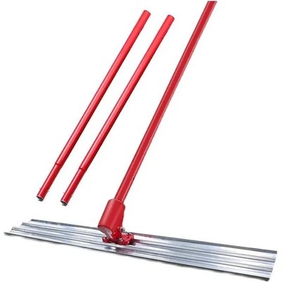 UNI STR Мастар за бетон, ръчен, алуминиев, 120x20 см, телескопична дръжка (UNI-01012663)