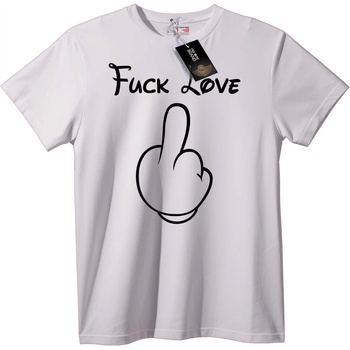NOONEBRAND Тениска Да Пукна Любовта - M, White