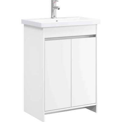 vidaXL Комплект мебели за баня Бяло 61 x 40 x 84, 5 см (3404274)
