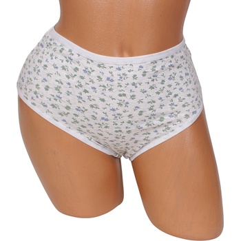 Дамска бикина в сив меланж с цветя