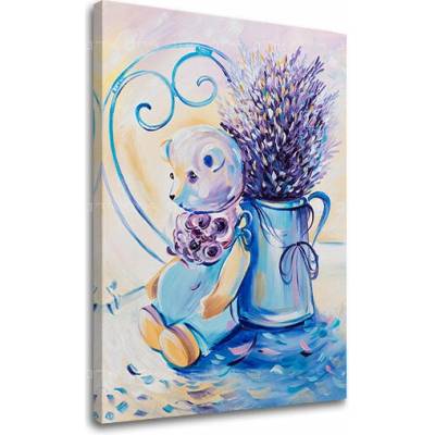 Obraz na plátne MEDVEDÍK - 30x40 cm