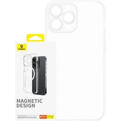 Baseus Magnetic Phone Case for iPhone 15 Pro Max OS-Lucent Series