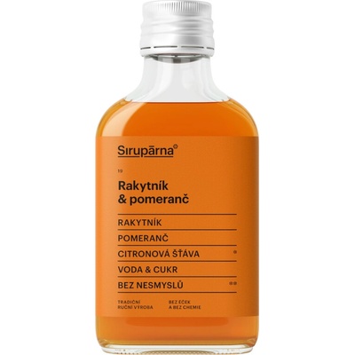 Sirupárna Domácí Rakytník & Pomeranč Sirup 100 ml