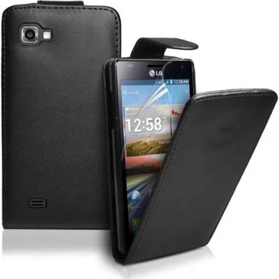 LG Optimus 4X HD P880 Flip Калъф + Протектор