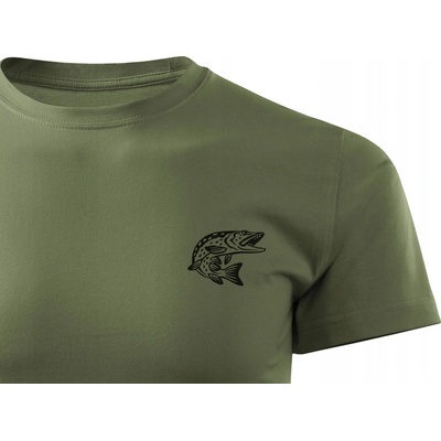 ForestMax rybárske tričko T-shirt s potlačou krátky rukáv