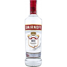Smirnoff Vodka 37,5% 0,7 l (čistá fľaša)
