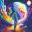 Magnolia - Puzzle Astral Visit - 1 000 piese