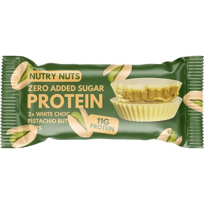Nutry Nuts Biela čokoláda s pistáciovým maslom 42 g