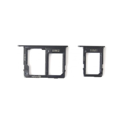 Samsung A600F,A605F,J600F SIM trays / Držáky SIM SET černý GH64-06815A1GH64-06816A