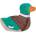 Holztiger Дървена фигурка Holztiger - Плаващ паток (80022)