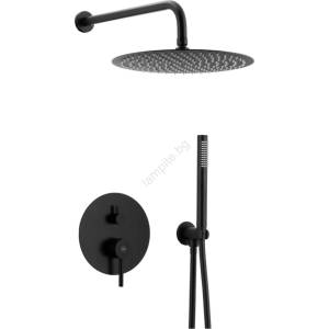 Armatura 5039-501-81 - Душ к-кт със скрит кран MOZA матов черен (KF0046)