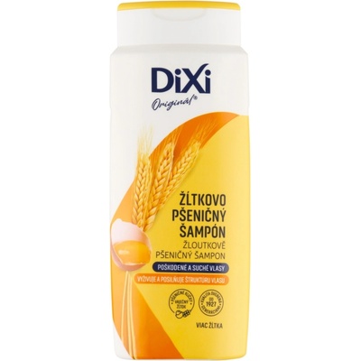 Dixi Originál Žĺtkovo pšeničný šampón na poškodené a suché vlasy 400 ml