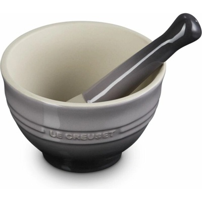 Le Creuset - keramický mažiar 0,3 l sivá