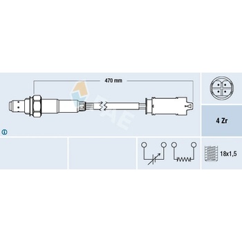 Lambda sonda FAE 77326